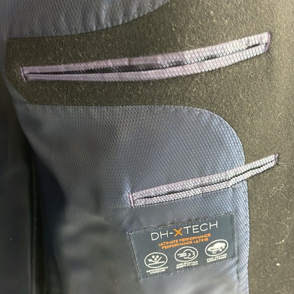 Men’s Overcoat Black XL - Cotton - Picture 8 of 9